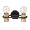 EGLO, 43542, CHIEVELEY, aplică de perete, E27, 2X40W, IP20, maro