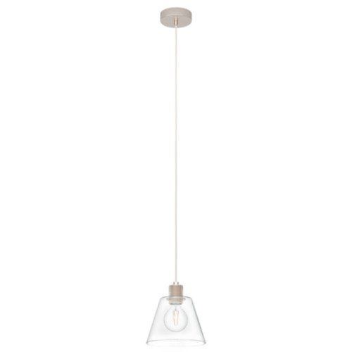 EGLO , 43631 , COPLEY , függeszték , E27 , 1X40W , IP20 , átlátszó