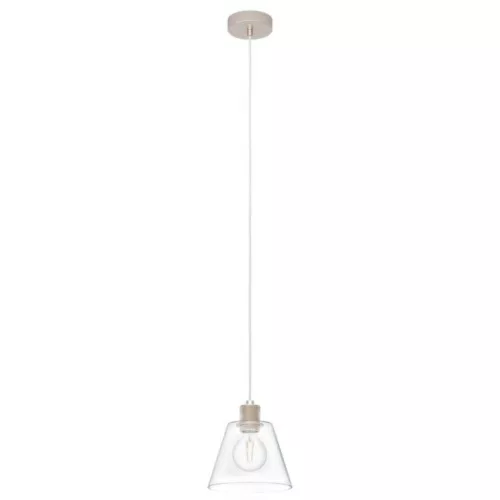 EGLO , 43631 , COPLEY , függeszték , E27 , 1X40W , IP20 , átlátszó