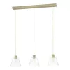 EGLO, 43634, COPLEY, lampă suspendată, E27, 3X40W, IP20, transparent