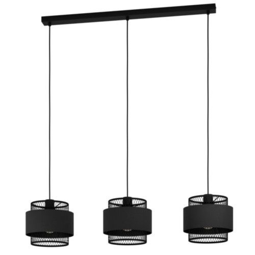 EGLO , 43669 , BAZELY , függeszték , E27 , 3X40W , IP20 , fekete
