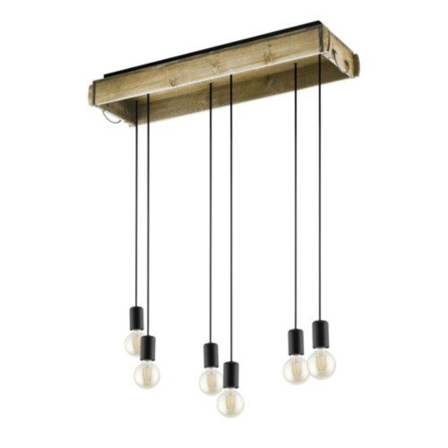 EGLO , 43592 , WOOTTON , függeszték , E27 , 6X40W , IP20
