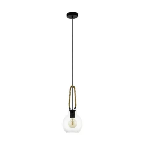 EGLO , 43617 , RODING , függeszték , E27 , 1X40W , IP20 , átlátszó