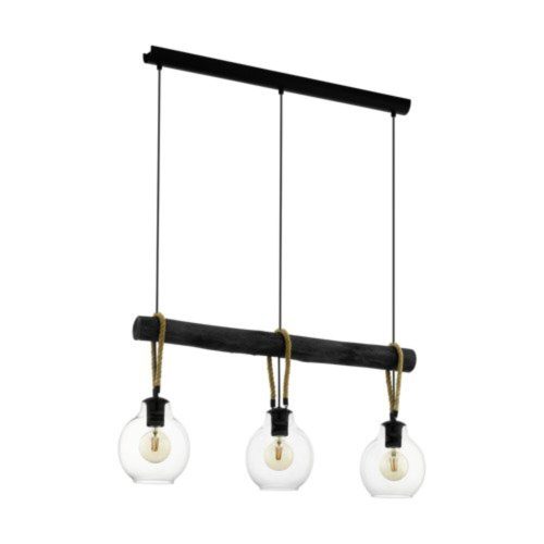 EGLO , 43618 , RODING , függeszték , E27 , 3X40W , IP20 , átlátszó