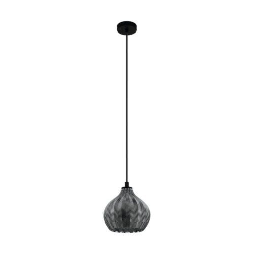 EGLO , 43576 , TAMALLAT , függeszték , E27 , 1X40W , IP20 , fekete-átlátszó