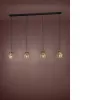 EGLO, 390038, JAZMINIA, lampă suspendată, E27, 4X40W, IP20, transparent