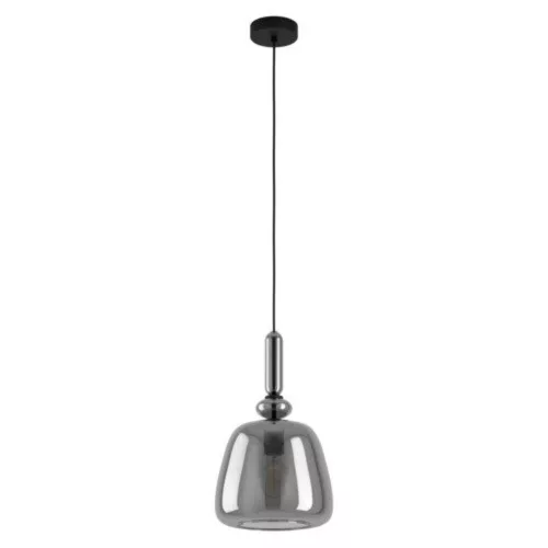 EGLO, 39997, BOVINO, lampă suspendată, E27, 1X40W, IP20, negru-transparent