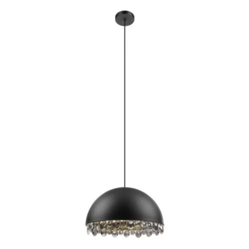 EGLO , 39949 , GAETANO 2 , függeszték , E27 , 1X40W , IP20 , fekete, arany, fekete-átlátszó