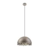EGLO, 39948, GAETANO 2, lampă suspendată, E27, 1X40W, IP20, mokka, auriu, negru-transparent