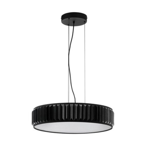 EGLO , 390054 , FIRENZUOLA , függeszték , 2700 K  6500 K , LED , 32,5W , Dimmelhető , IP20 , fekete, átlátszó
