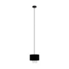 EGLO, 39977, SAPUARA, lampă suspendată, E27, 1X40W, IP20, negru, transparent