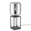 EGLO, 39988, BULCIAGO, lampă de masă, E27, 1X40W, IP20, negru-transparent