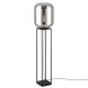 EGLO , 39989 , BULCIAGO , állólámpa , E27 , 1X40W , IP20 , fekete-átlátszó