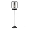 EGLO, 39989, BULCIAGO, lampadar, E27, 1X40W, IP20, negru-transparent