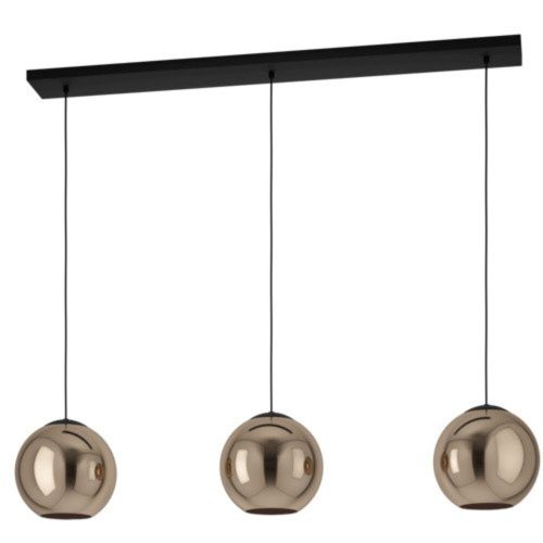 EGLO , 390095 , CORDOBA , függeszték , E27 , 3X40W , IP20 , vörösréz színű