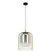 EGLO , 39695 , CAMINATA , függeszték , E27 , 1X40W , IP20 , fekete-átlátszó