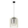 EGLO , 39695 , CAMINATA , függeszték , E27 , 1X40W , IP20 , fekete-átlátszó