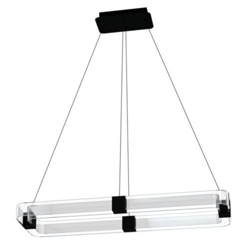 EGLO , 39909 , MOGETONELLO , függeszték , 3000 K , LED , 4X9,8W , Yes , IP20 , átlátszó