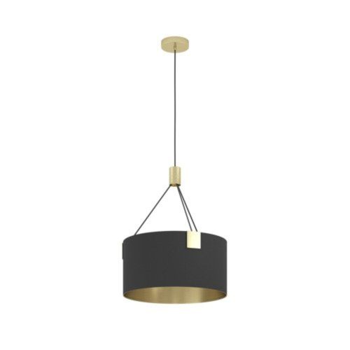EGLO , 39964 , TORTOLA 1 , függeszték , E27 , 3X40W , IP20 , fekete, réz