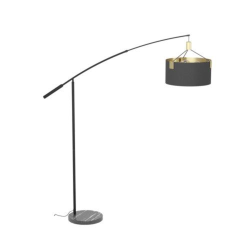 EGLO , 39966 , TORTOLA 1 , állólámpa , E27 , 3X40W , IP20 , fekete, réz