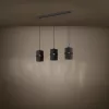 EGLO , 390034 , PARAGUAIO , függeszték , E27 , 3X28W , IP20 , fekete