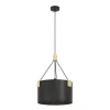EGLO, 39944, POTOSI, lampă suspendată, E27, 1X40W, IP20, negru, maro