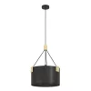 EGLO, 39944, POTOSI, lampă suspendată, E27, 1X40W, IP20, negru, maro