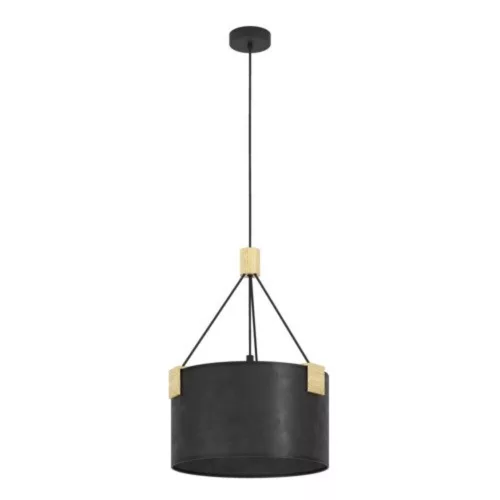 EGLO, 39944, POTOSI, lampă suspendată, E27, 1X40W, IP20, negru, maro