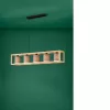 EGLO , 390109 , GRANADOS , függeszték , E27 , 5X25W , IP20 , cappuccino, fehér