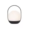 corp de iluminat LED , portabil , de masă , 3.3W , RGB , CCT , reglabil , negru , interior/exterior , IP54 , LUTEC CONNECT , CARDI