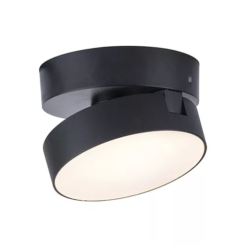 LED lámpatest , spot , billenthető , 8W , CCT , dimmelhető , fekete , LUTEC CONNECT , STANOS