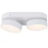 LED lámpatest , 2 x spot , billenthető , 16W , CCT , dimmelhető , fehér , LUTEC CONNECT , STANOS