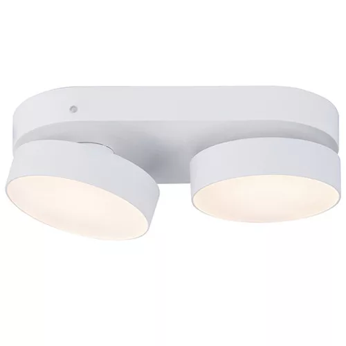 LED lámpatest , 2 x spot , billenthető , 16W , CCT , dimmelhető , fehér , LUTEC CONNECT , STANOS