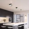 LED lámpatest , 3 x spot , billenthető , 24W , CCT , dimmelhető , fekete , LUTEC CONNECT , STANOS