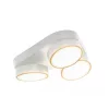 LED lámpatest , 3 x spot , billenthető , 24W , CCT , dimmelhető , fehér , LUTEC CONNECT , STANOS