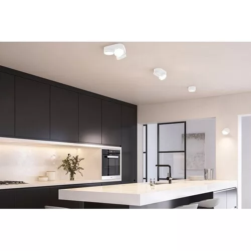 LED lámpatest , 3 x spot , billenthető , 24W , CCT , dimmelhető , fehér , LUTEC CONNECT , STANOS