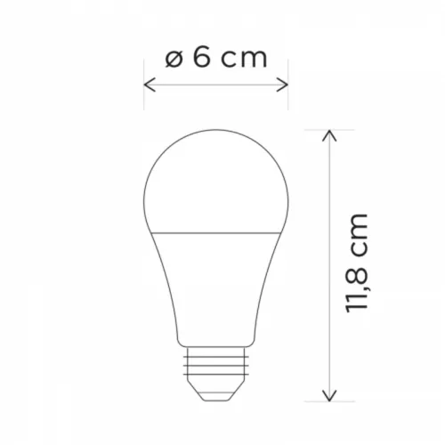 lampă LED , bec , pară , 2 x E27 , 2 x 9.2W , RGB, CCT , reglabil cu telecomandă , LUTEC CONNECT