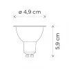 lampă LED , bec , spot , GU10 , 4.7 Watt , RGB, CCT, reglabil , LUTEC CONNECT
