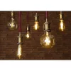 LED lámpa , égő , izzószálas hatás , filament , gömb , E27 foglalat , G125 , 7.5W , dimmelhető , CCT , LUTEC CONNECT