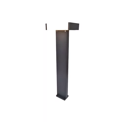 corp de iluminat LED , lampă de podea , orientabil , 17.8W , cald alb , gri , exterior , IP44 , LUTEC , Conroy
