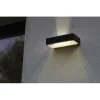 LED lámpatest , oldalfali , napelemes , 5W , CCT , dimmelhető , mozgásérzékelős , kültéri , IP54 , LUTEC CONNECT , FADI