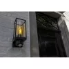 LED lámpatest , oldalfali , E27 foglalat , matt fekete , mozgásérzékelős , kamerával , kültéri , IP44 , LUTEC CONNECT , FLAIR