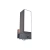 corp de iluminat LED , lateral de perete , 17.3W , CCT , reglabil , cu senzor de mișcare , cu cameră , exterior , IP44 , LUTEC CONNECT , CUBA