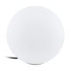 EGLO , 900268 , MONTEROLO-Z , állólámpa , E27 , 1X9W , Yes , IP65 , fehér