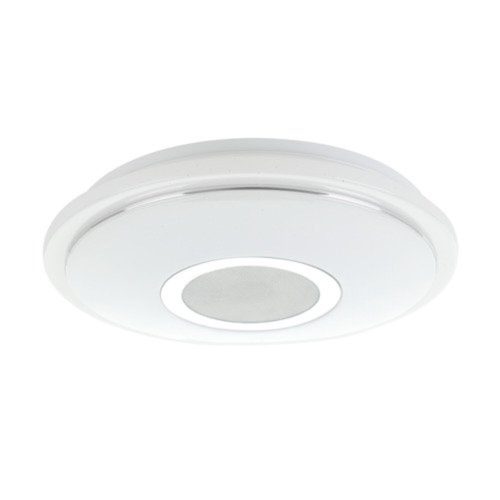 EGLO , 75556 , LANCIANO-S , mennyezeti lámpa , 3000 K , LED , 14,2W , IP20 , fehér, króm