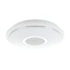 EGLO , 75556 , LANCIANO-S , mennyezeti lámpa , 3000 K , LED , 14,2W , IP20 , fehér, króm