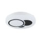 EGLO , 75644 , ESPARTACO , mennyezeti lámpa , 3000 K  6500 K , LED , 4X1,45W , Dimmelhető , IP20 , fehér, fekete