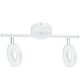 EGLO , 75202 , ODERZO , spot lámpa , 3000 K , LED , 2X3,8W , IP20 , fehér