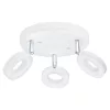 EGLO, 75203, ODERZO, spot luminos, 3000 K, LED, 3X3,8W, IP20, alb