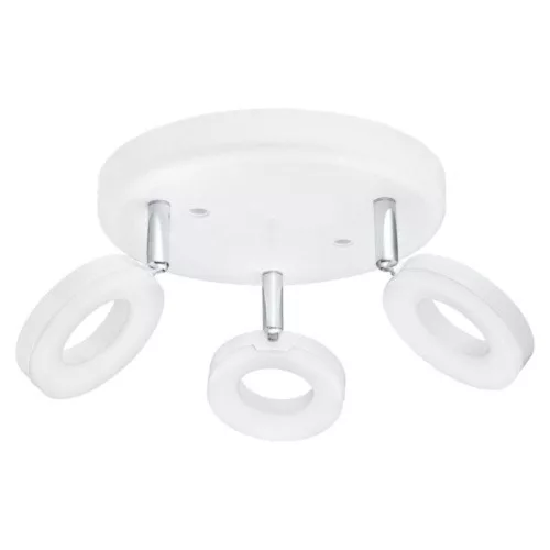 EGLO, 75203, ODERZO, spot luminos, 3000 K, LED, 3X3,8W, IP20, alb